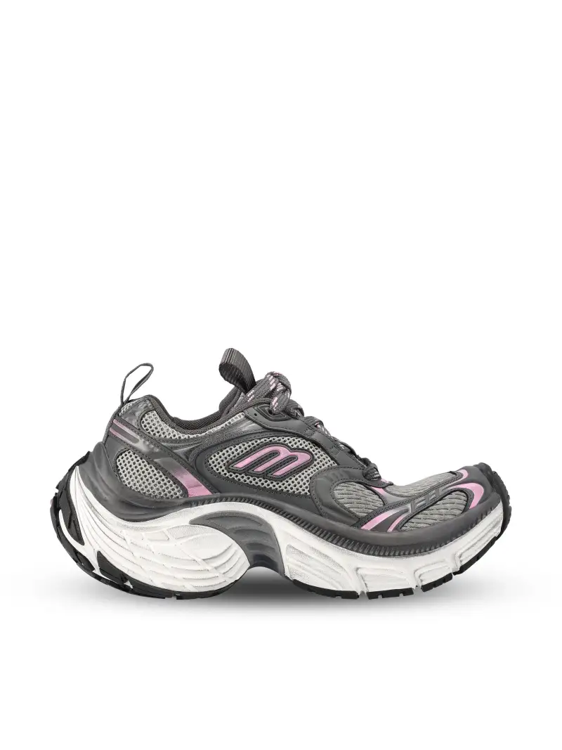 BALENCIAGA Sneaker 6XL In Rete GRIGIO