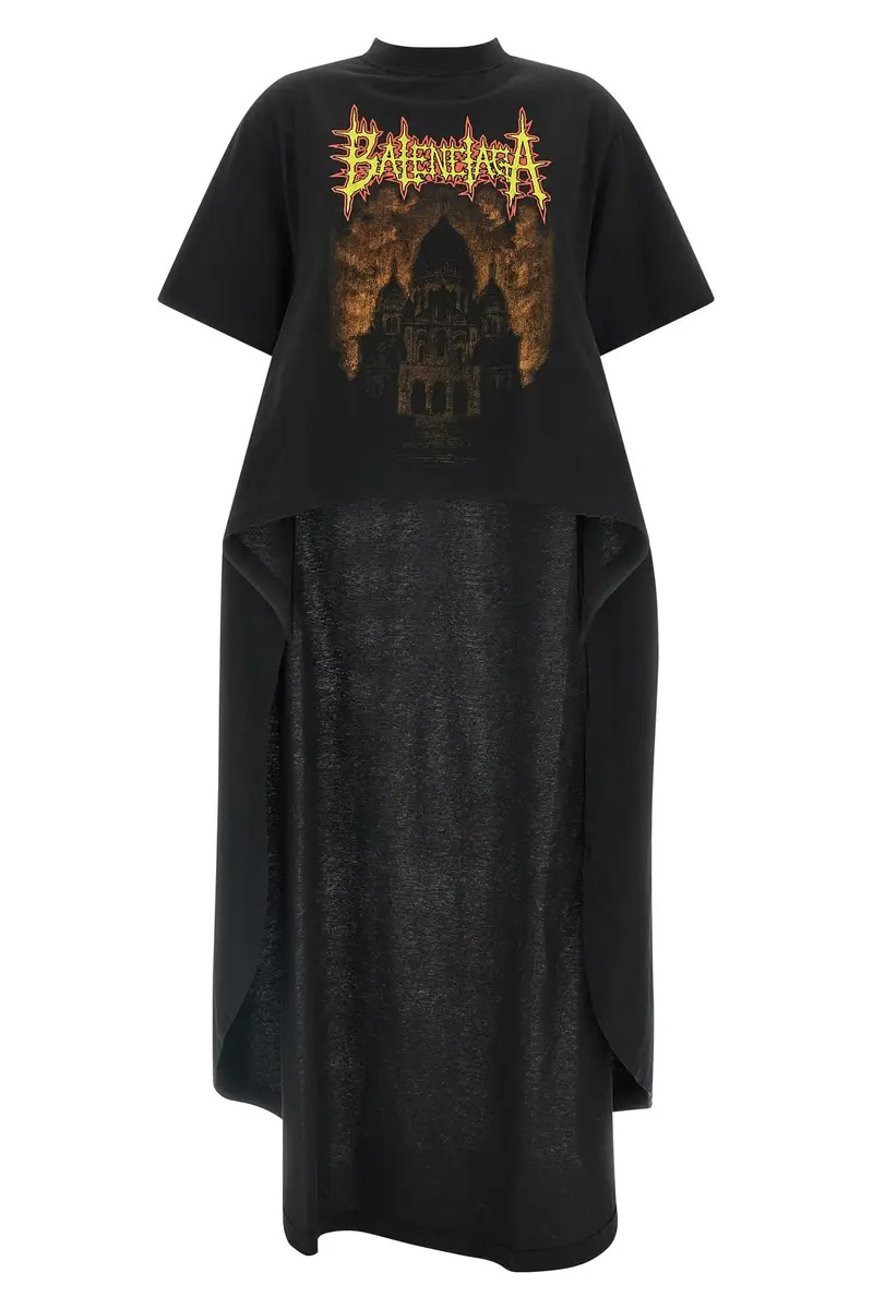 Balenciaga T-shirt Nero 4572202