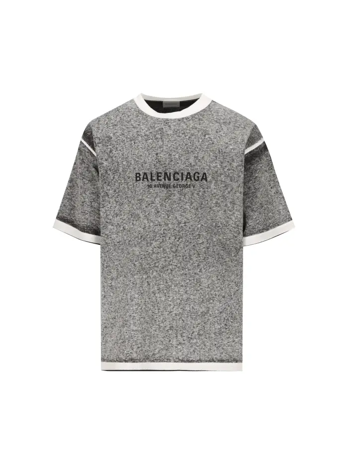 T-Shirt realizzata in cotone GRIGIO
