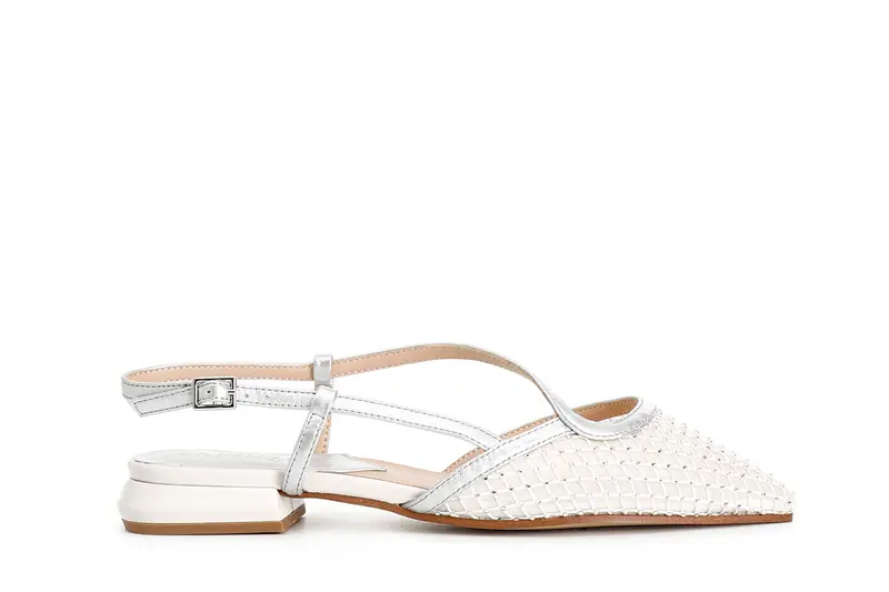 Cafè Noir Ballerine Argento 1411491