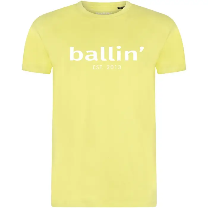 T-shirt Ballin Est 2013 Regular Fit Shirt Giallo