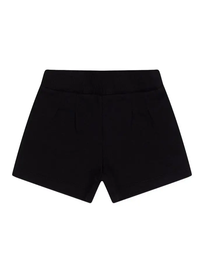 Balmain Bermuda Con Stampa Logo Nero