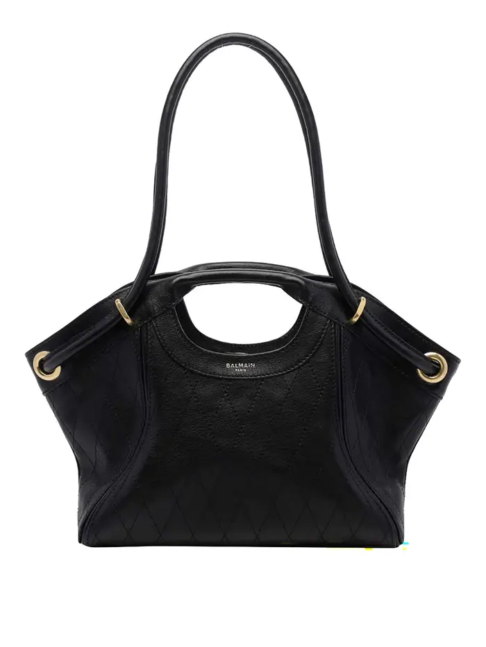 Balmain Borsa tote media Nero