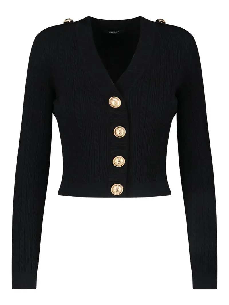 Balmain Cardigan Nero 4142290