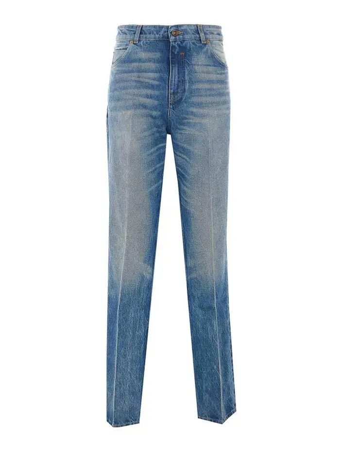 Balmain Jeans blu su misura