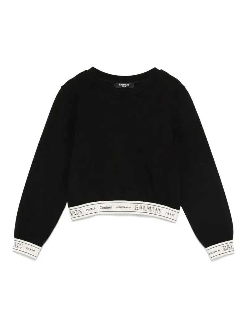 BALMAIN KIDS Top Nero 2541128