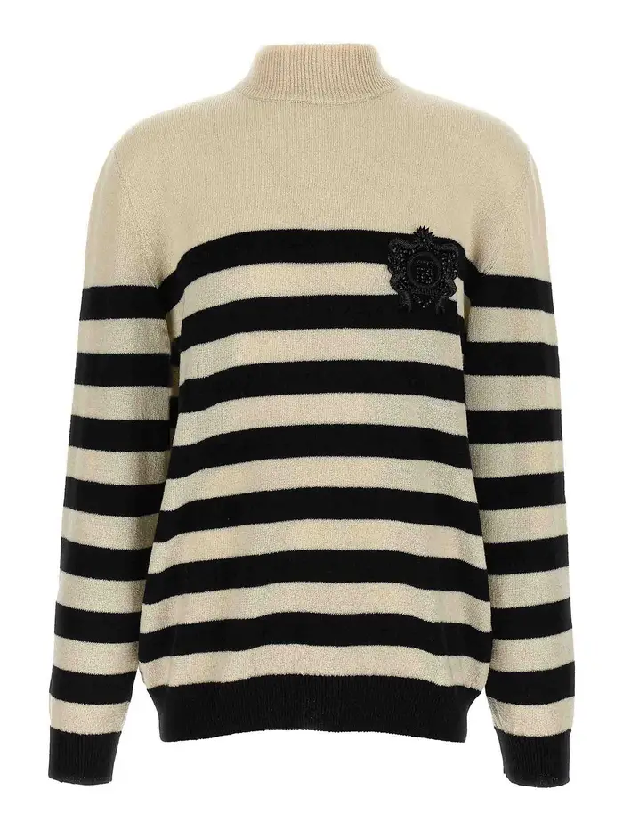 Balmain Maglione marinire Bianco