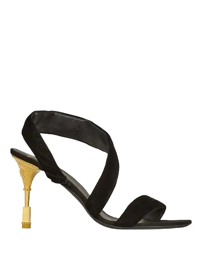 Balmain Scarpe da corte Nero