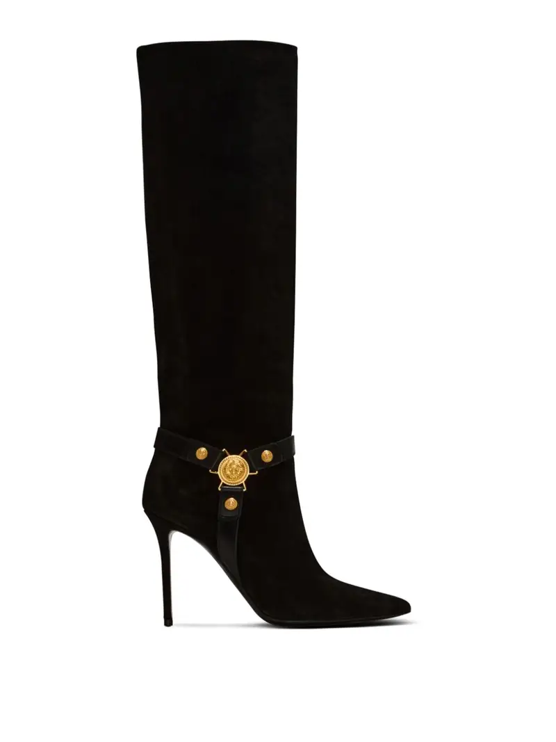 Balmain Stivali con tacco Nero 3878722
