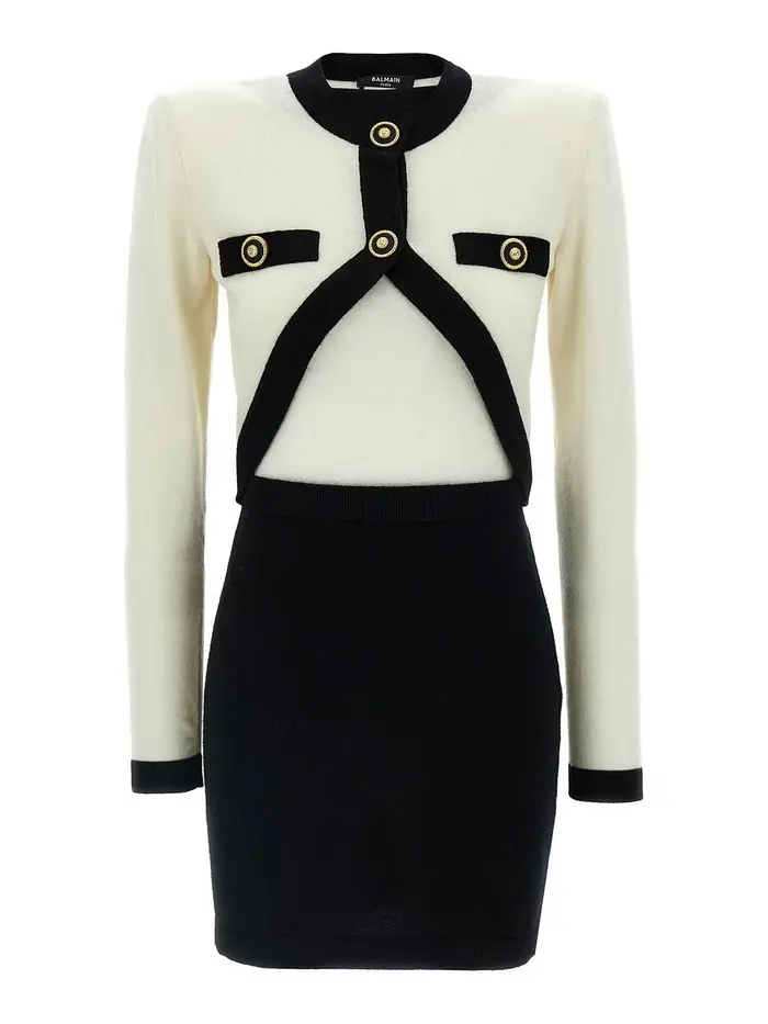 Balmain Vestito Bianco