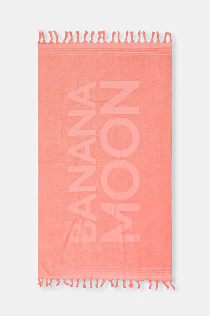 banana moon asciugamano con aggiunta di lana Towely 100 x 180 cm Arancione