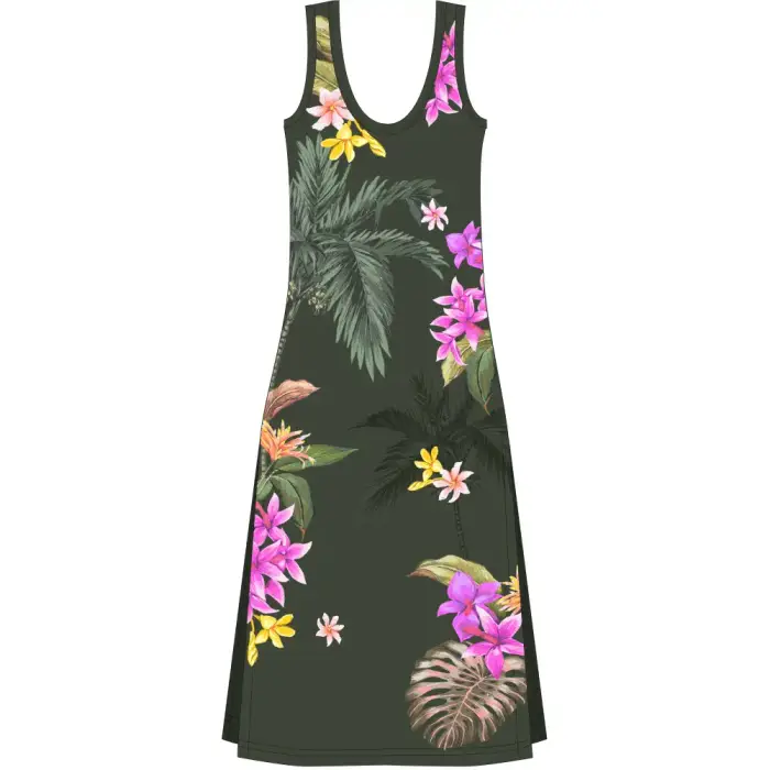 Vestito da donna Banana Moon Mehiti Beachdress Vert