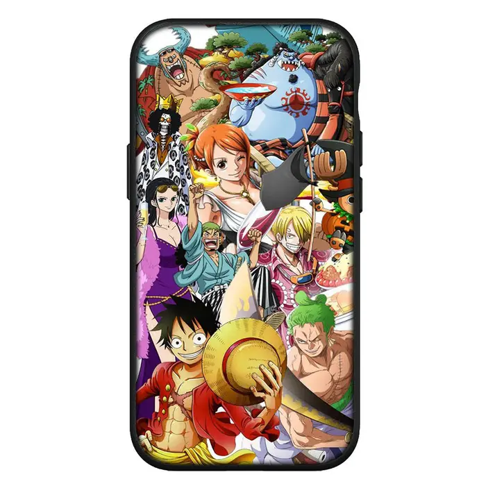 Cover per iPhone 15 14 Xiaomi Redmi Note 13 12 11 Pro Max X 8 7 9 XR Samsung Galaxy S24 S23 9C OPPO A15 Huawei Roronoa Zoro Luffy One Piece Custodia per telefono for Huawei Mate 20 Pro