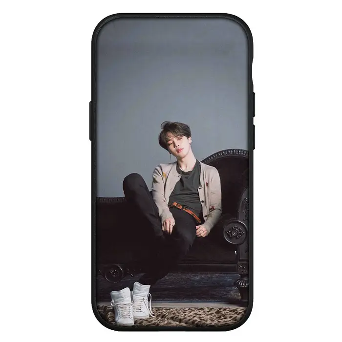 Bandai Cover per iPhone 15 14 Xiaomi Redmi Note 13 12 11 Pro Max X 8 7 9 XR Samsung Galaxy S24 S23 A05 OPPO A15 Huawei Park Ji Min JiMin