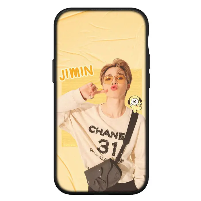 Bandai Cover per iPhone 15 14 Xiaomi Redmi Note 13 12 11 Pro Max X 8 7 9 XR Samsung Galaxy S24 S23 A05 OPPO A15 Huawei Park Ji Min JiMin