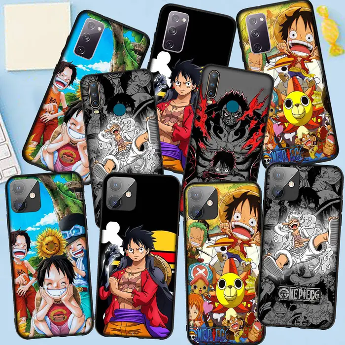 Bandai Custodia per telefono per Samsung Galaxy S24 S23 iPhone 15 14 Xiaomi Redmi Note 13 12 11 8 10 9 Pro Max X XR OPPO A15 Huawei Anime