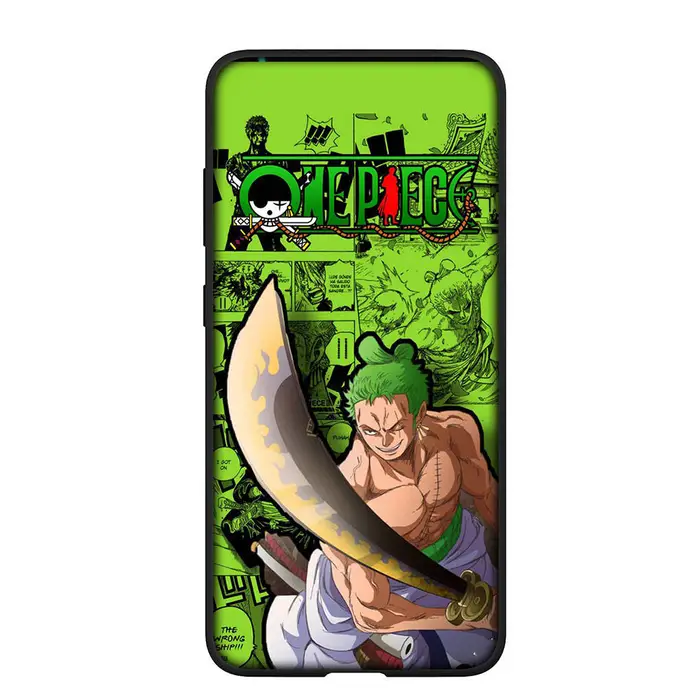 Bandai Custodia per telefono per Samsung Galaxy S24 S23 iPhone 15 14 Xiaomi Redmi Note 13 12 11 8 10 9 Pro Max X XR OPPO Huawei Roronoa