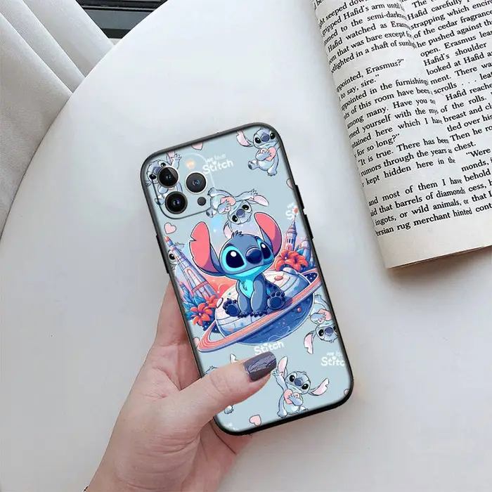 Bandai Custodia per telefono Stitch II20 per Redmi Note 8 9 10 11 12 13 13C 14C 12S 12C 11S 10C 10X 10A 10T 9A 9C 9T 9S 8A 8T Pro Max Plus