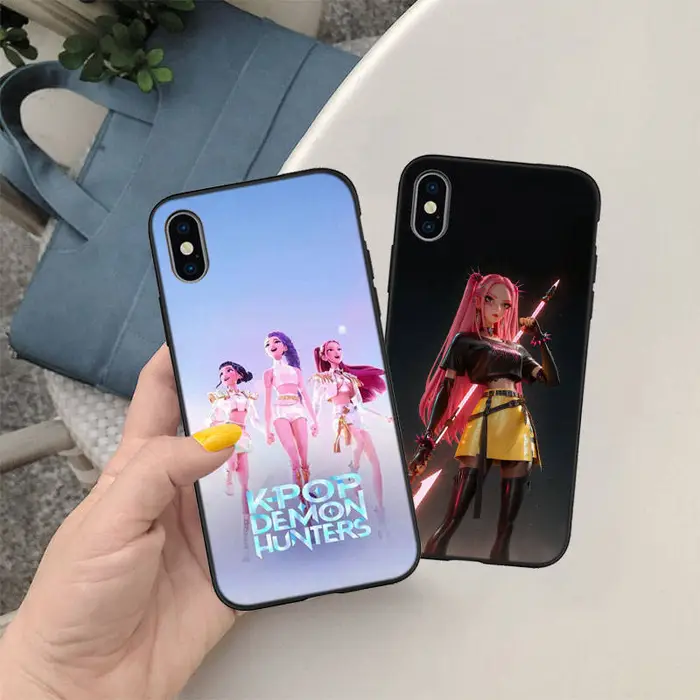 IR16 KPop Cacciatori di Demoni Custodia per Telefono per iPhone 7 8 11 12 13 14 15 16 16E XS Pro Max XR X SE iPhone 11 Pro