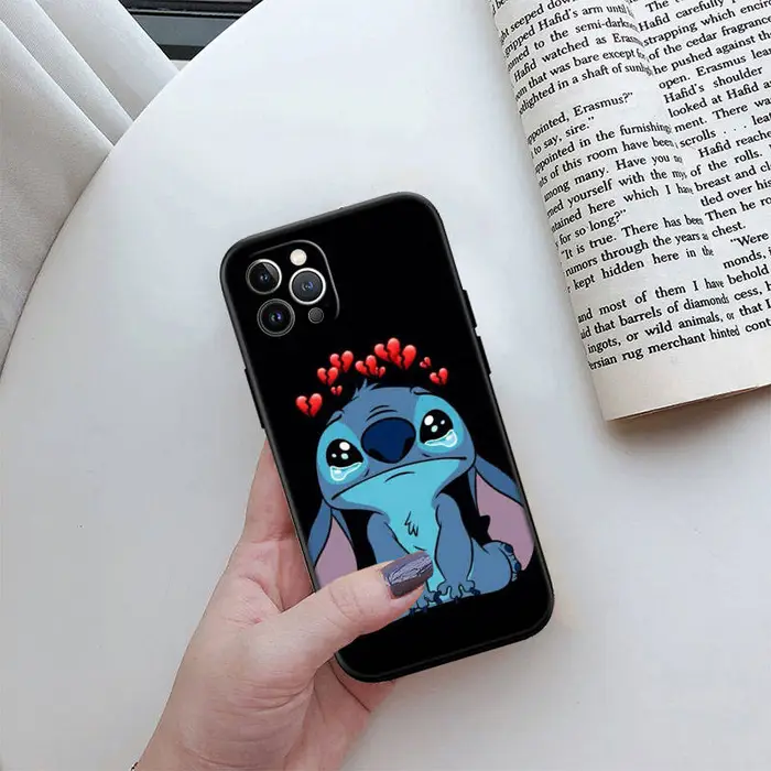 Bandai JO37 Custodia per telefono Lilo Stitch per Motorola Edge 50 40 30 Pro NEO Ultra Fusion Lite Plus G04 G04S G05 G15 G14 G24 G34 G35