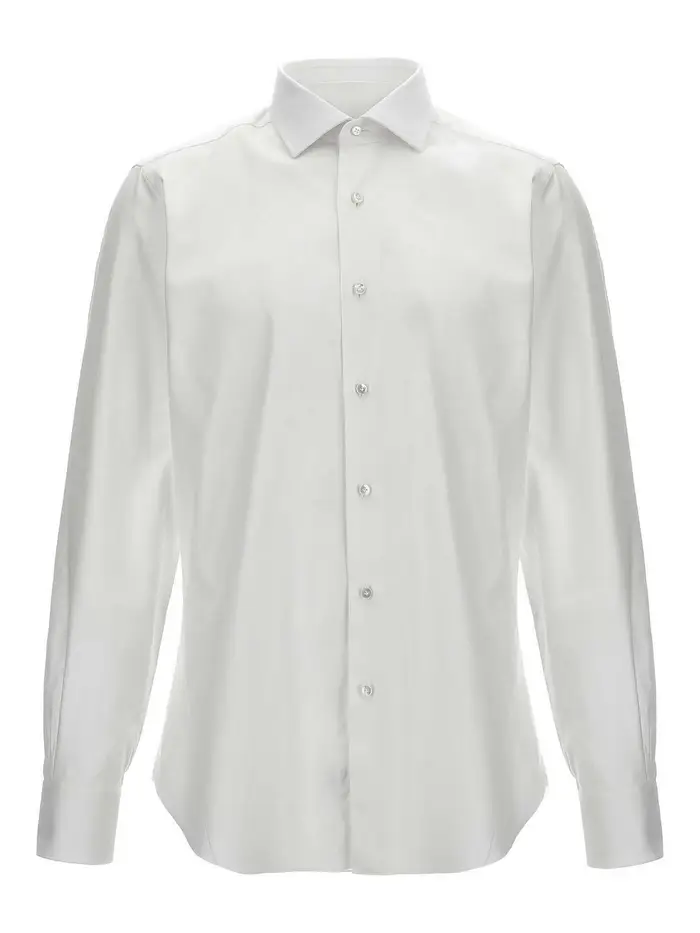 Barba Camicia da viaggio Bianco