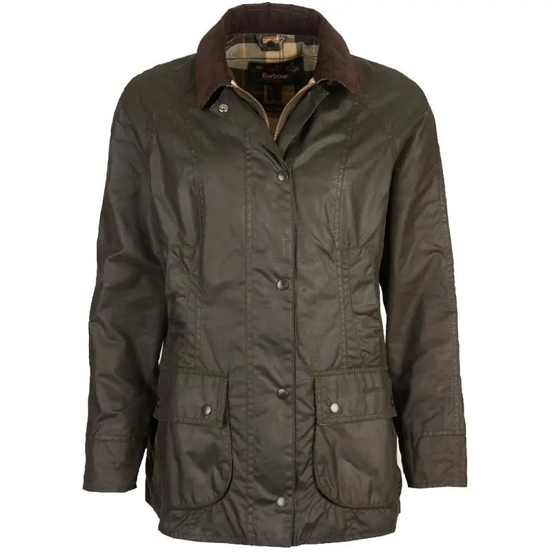 Barbour Beadnell Wax Jacket Sg91 LWX0667 GREEN