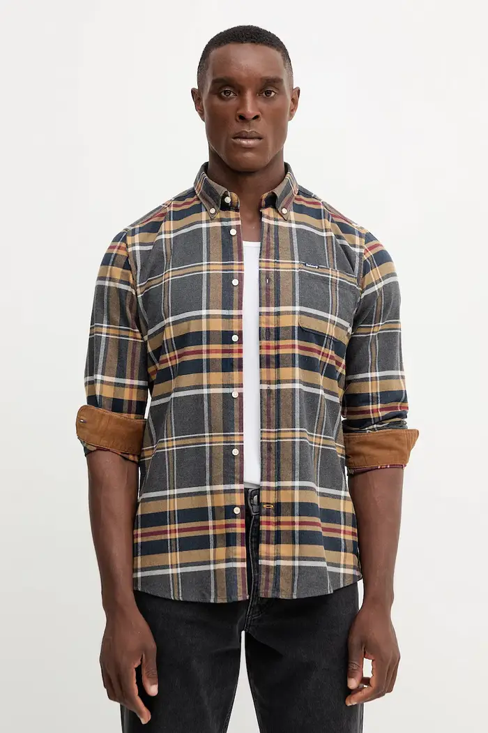 Barbour camicia in cotone Beige
