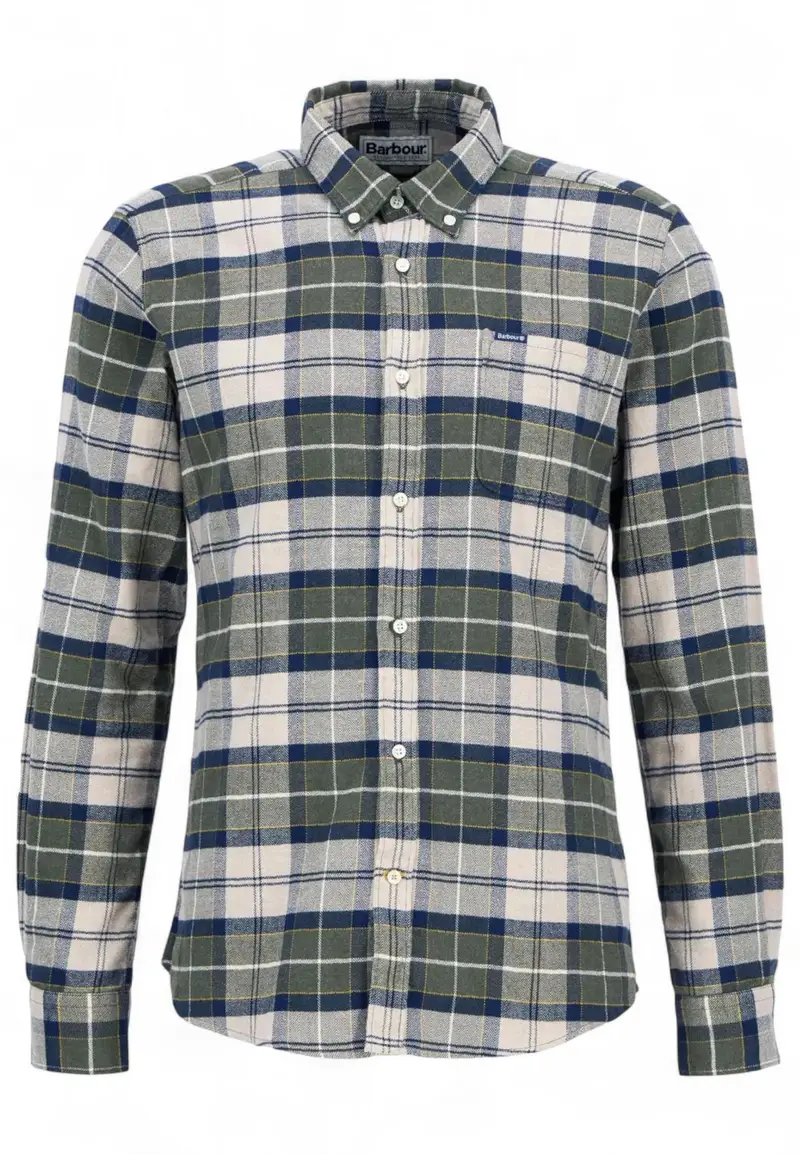Barbour Camicia Uomo MSH5014 TN16 GREEN
