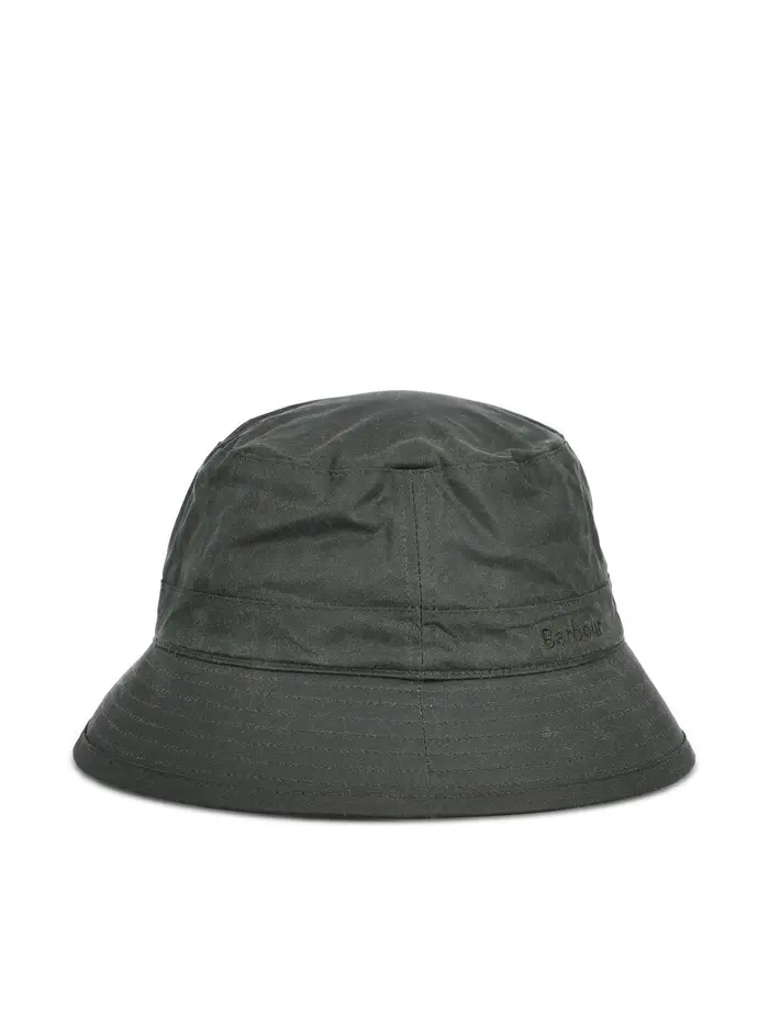 Cappellino realizzato in cotone cerato GRIGIO