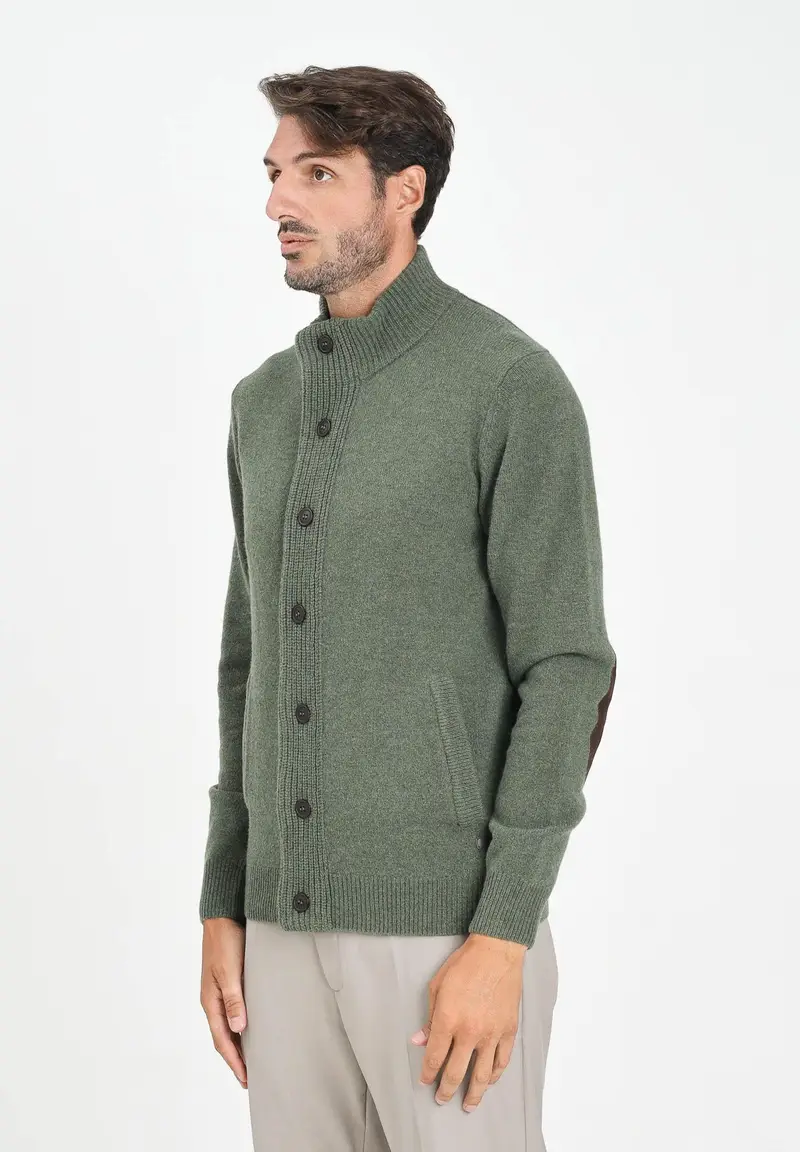 Barbour Cardigan Uomo Verde 1883307