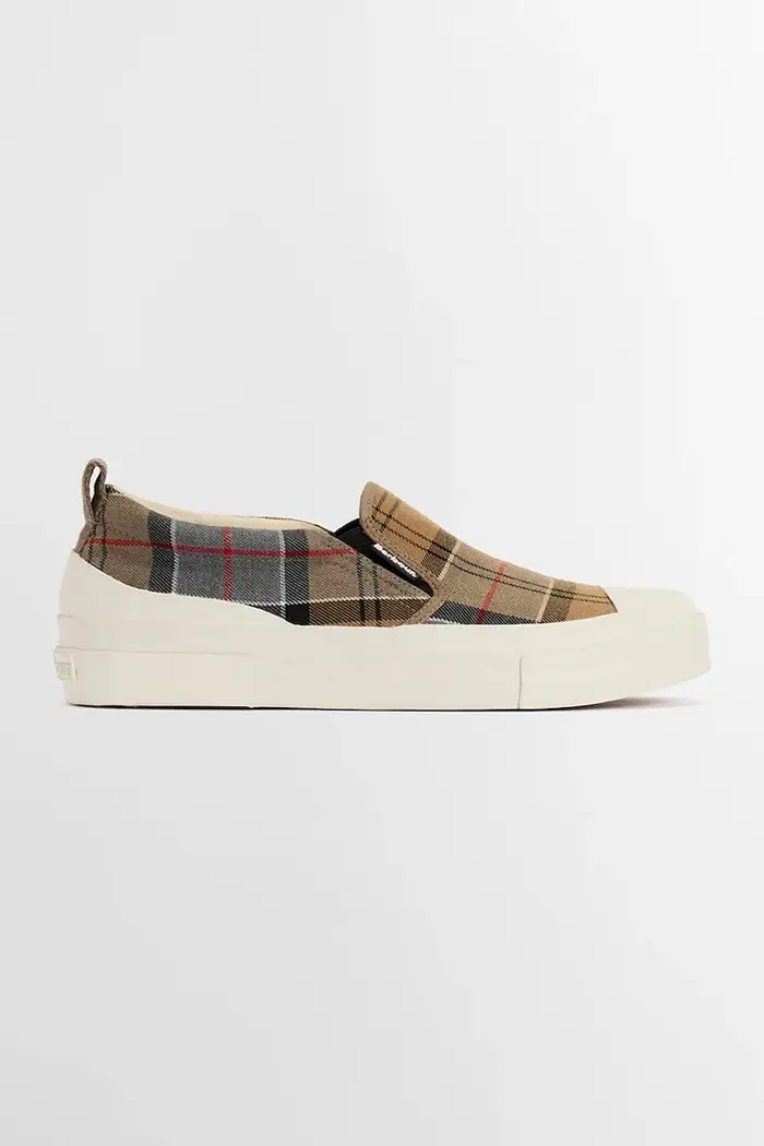 Barbour Cowan Slip-on Trainer sneakers da uomo Beige