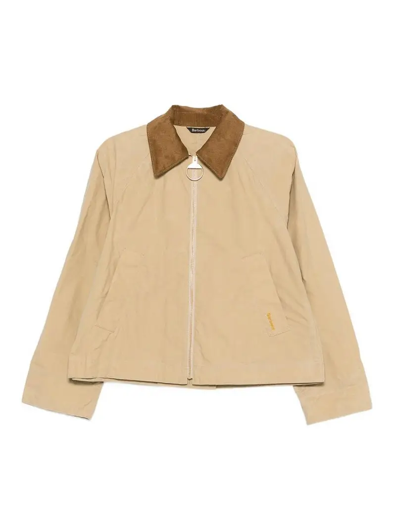 Barbour Giacca Catlin In Cotone Beige