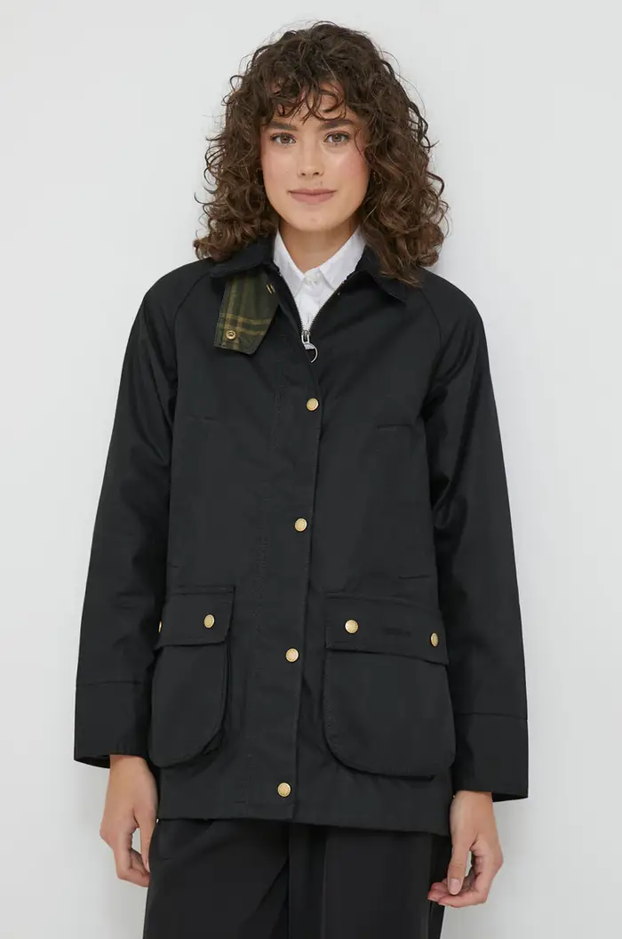 Barbour giacca in cotone Nero