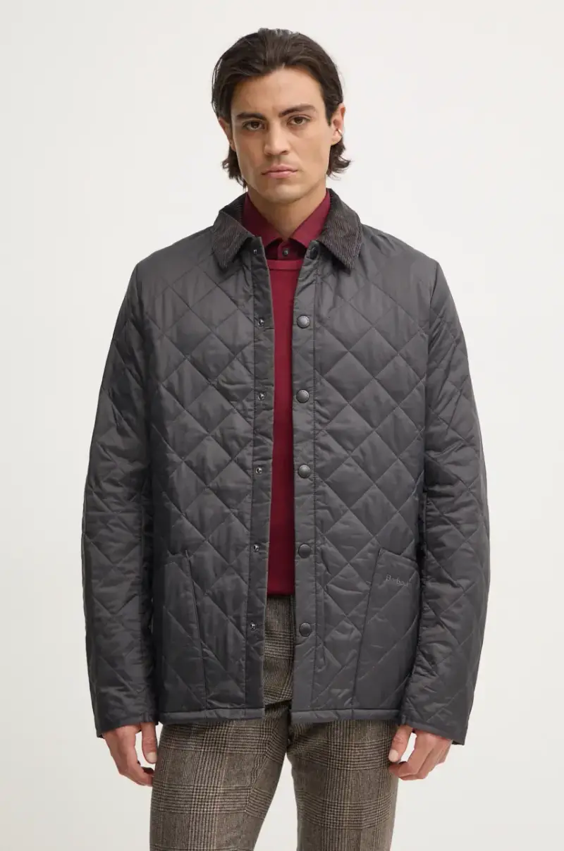 Barbour giacca uomo colore nero Grigio
