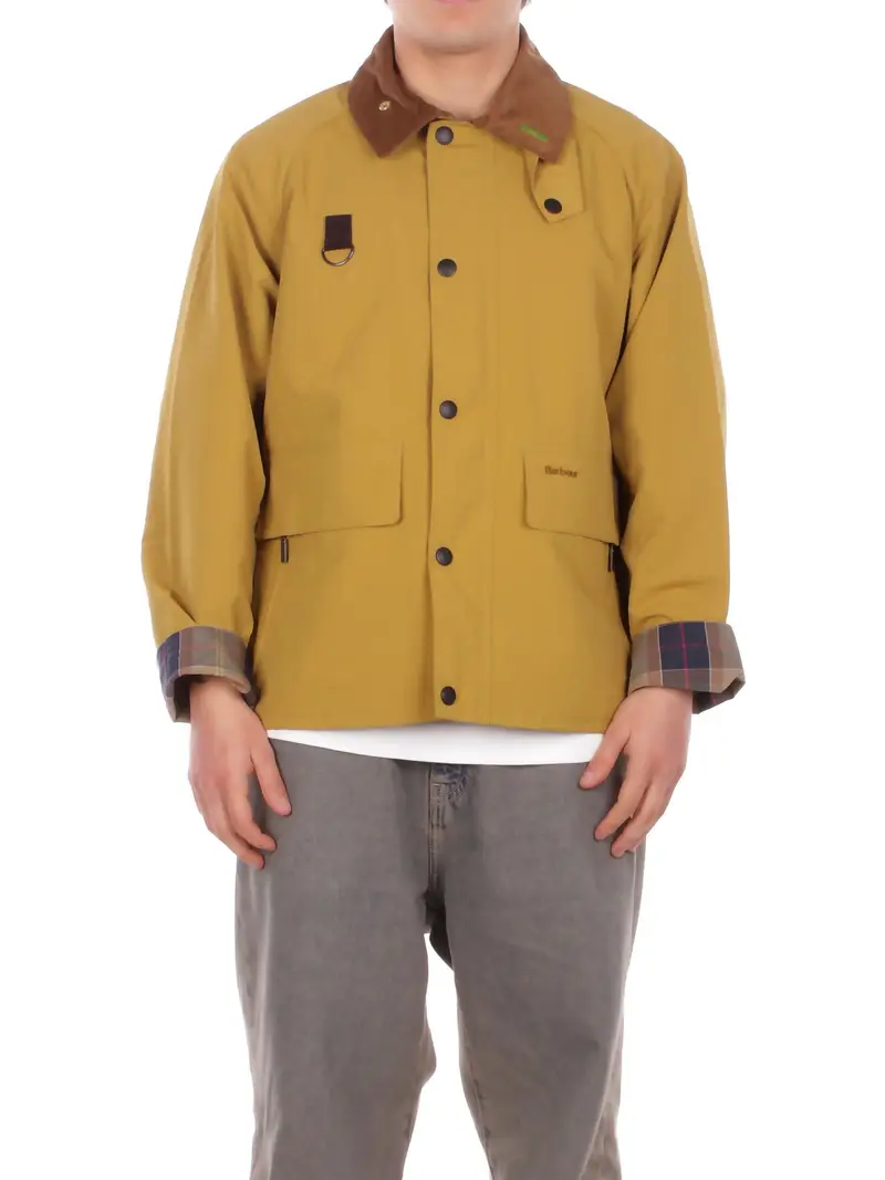 BARBOUR Giubbotto Uomo Senape Icons spey casual outerwear