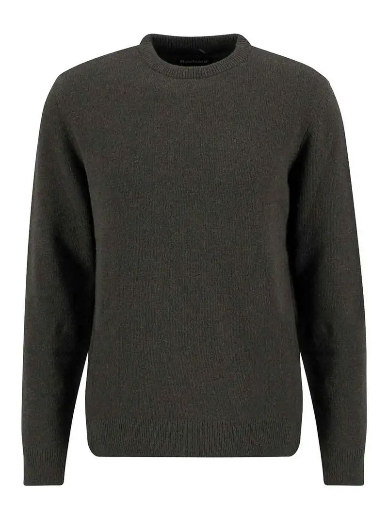 Barbour Maglione girocollo Holden Verde Scuro