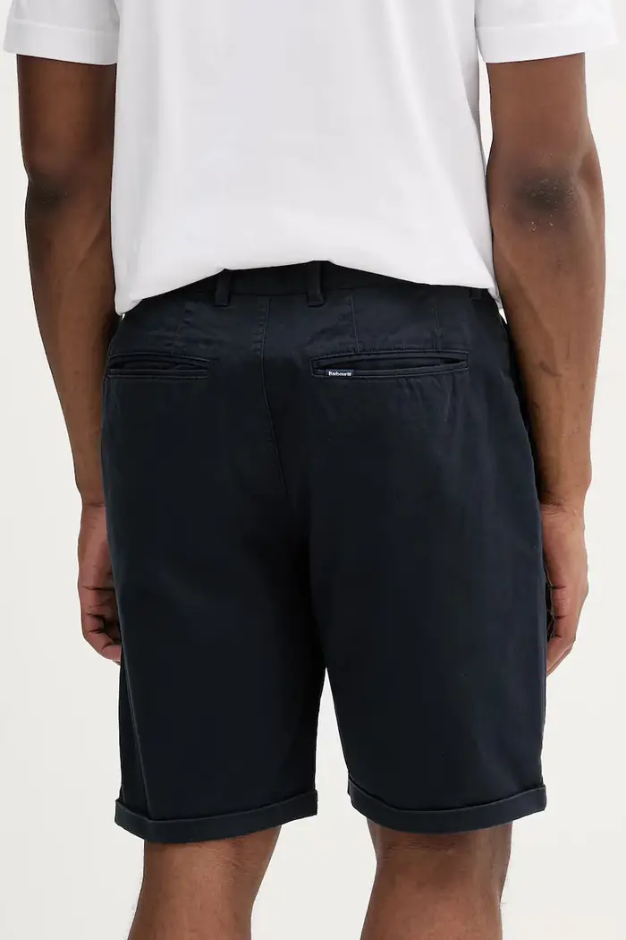 pantaloncini Washed Twill Chino Short Blu navy