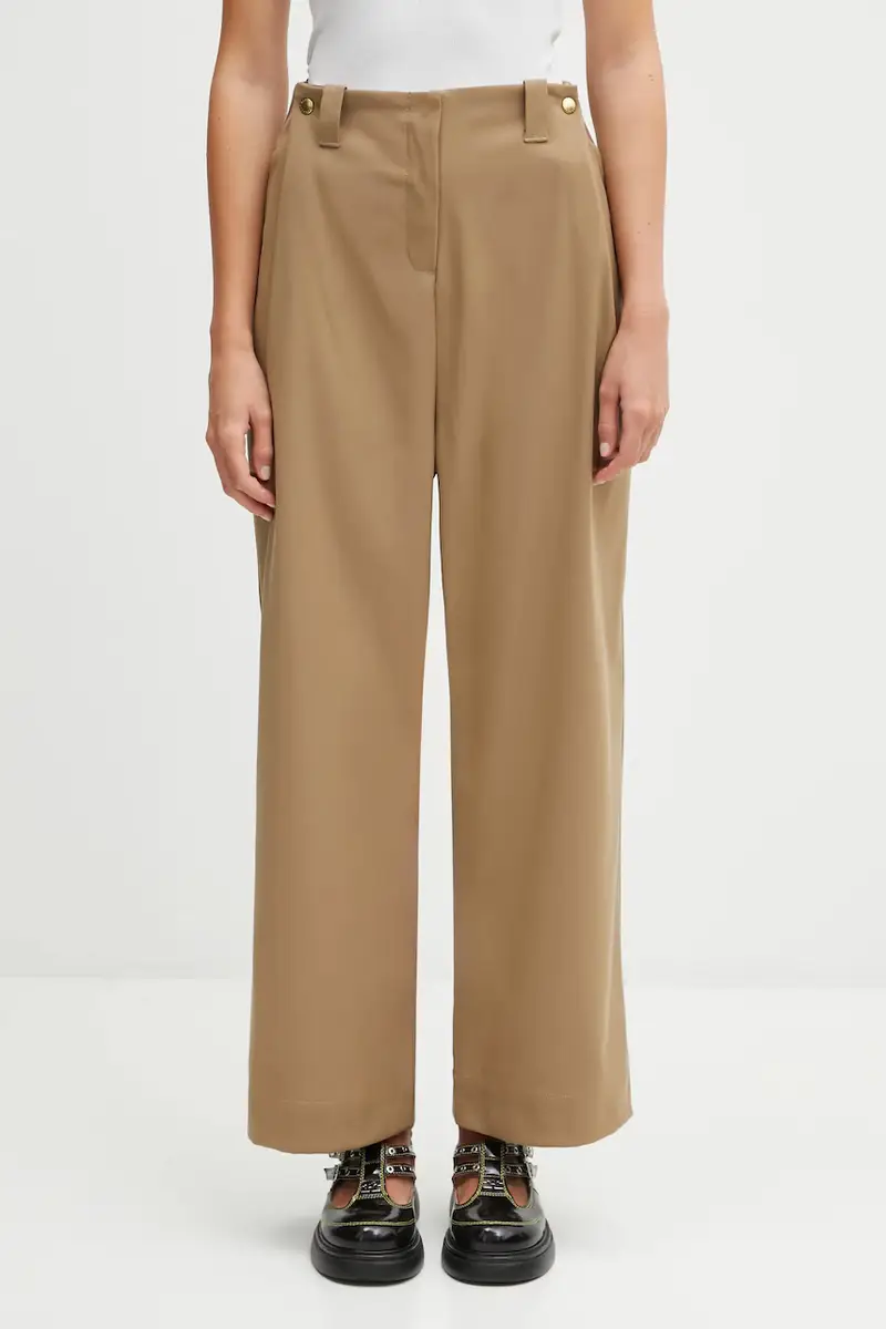 Barbour pantaloni Lorrie Trousers donna colore marrone LTR0405BE31