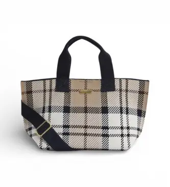 Barbour per donna LBA0518 Borsa Layla Mini Tartan Beige (OSFA), Casual, Poliestere