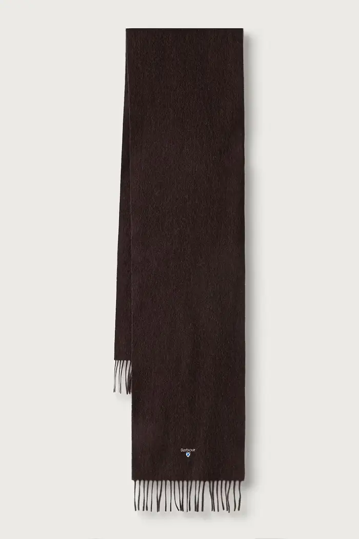 sciarpa in lana Marrone