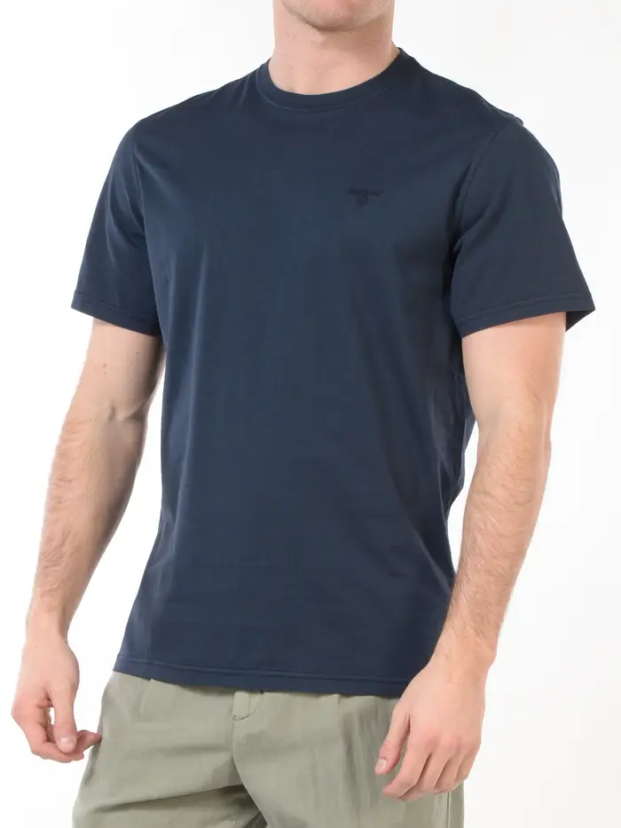 t Shirt da uomo Barbour Tailored Fit con logo Blu