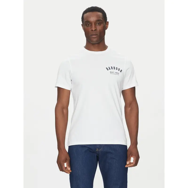Barbour T-shirt Bianco 3222906