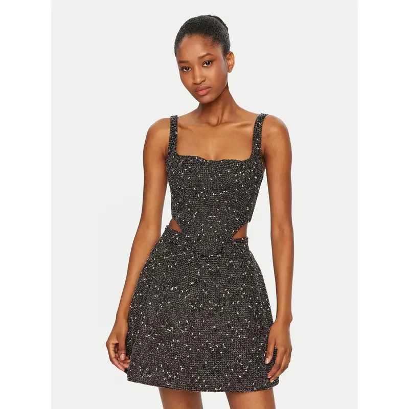 Bardot Top Corset 56865TB3 Nero Slim Fit