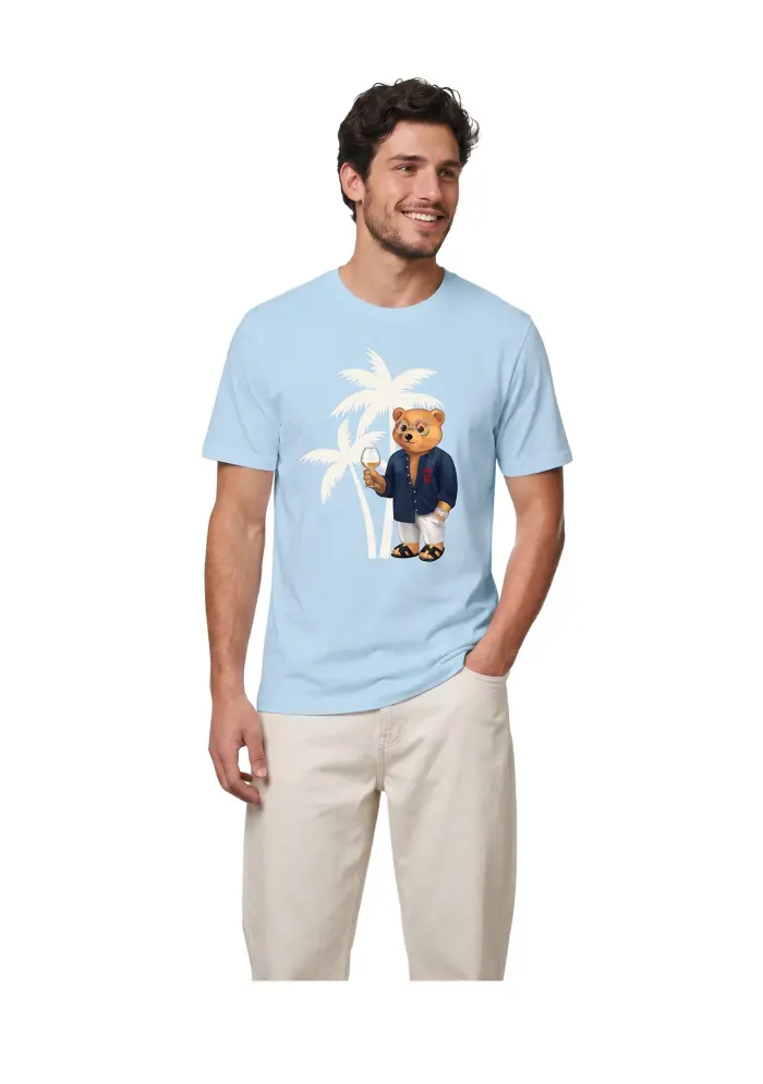 Baron Filou T-shirt Uomo Celeste