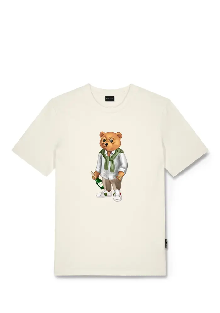Baron Filou T-shirt Uomo Panna