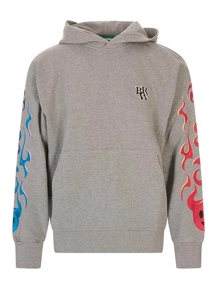 Barrow Felpa con cappuccio unisex Grigio