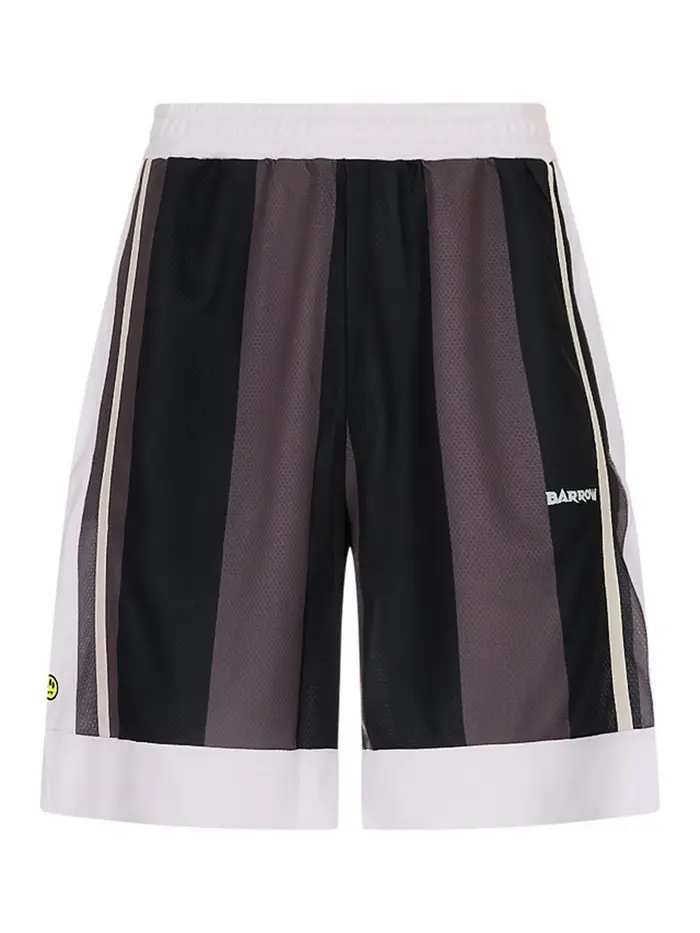 Barrow Pantaloncini in rete unisex Nero