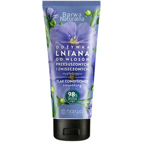 Barwa Natura Lniana - balsamo lisciante per capelli con lino, 200 ml