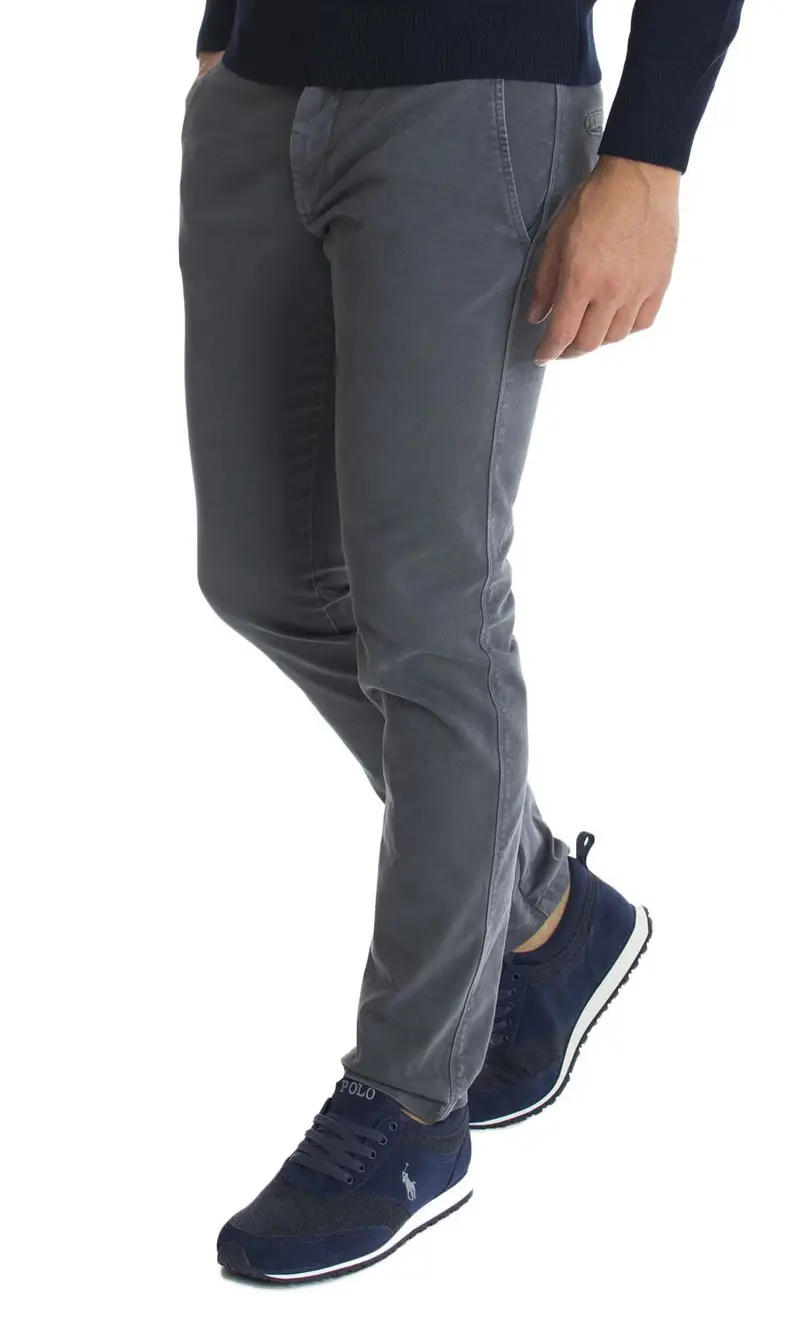 Basicon Pantaloni tasche america bull regular, colore grigio