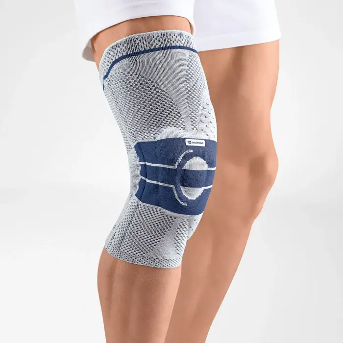 Bauerfeind GenuTrain A3 Ginocchiera compressiva Destra Natur